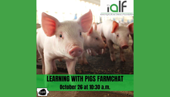 Iowa 4th-graders Invited to Virtual Tour of Pig Farm in Benton County