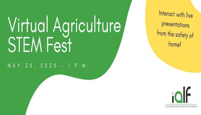 Agriculture Virtual STEM Fest Offered to Iowa Students