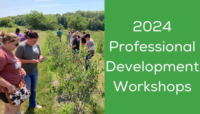 New Professional Development Opportunities in Agriculture Education for Iowa Teachers 