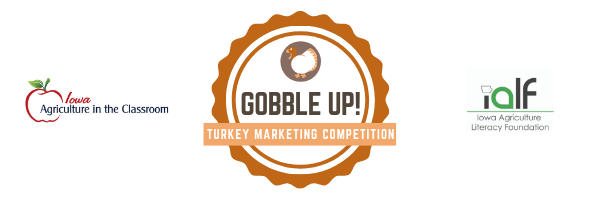 Gobble Up banner with sponsor logos.